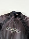 Furygan Black Mesh Motorcycle Jacket – Summer Riding, Back Protector Pocket Padded (M)