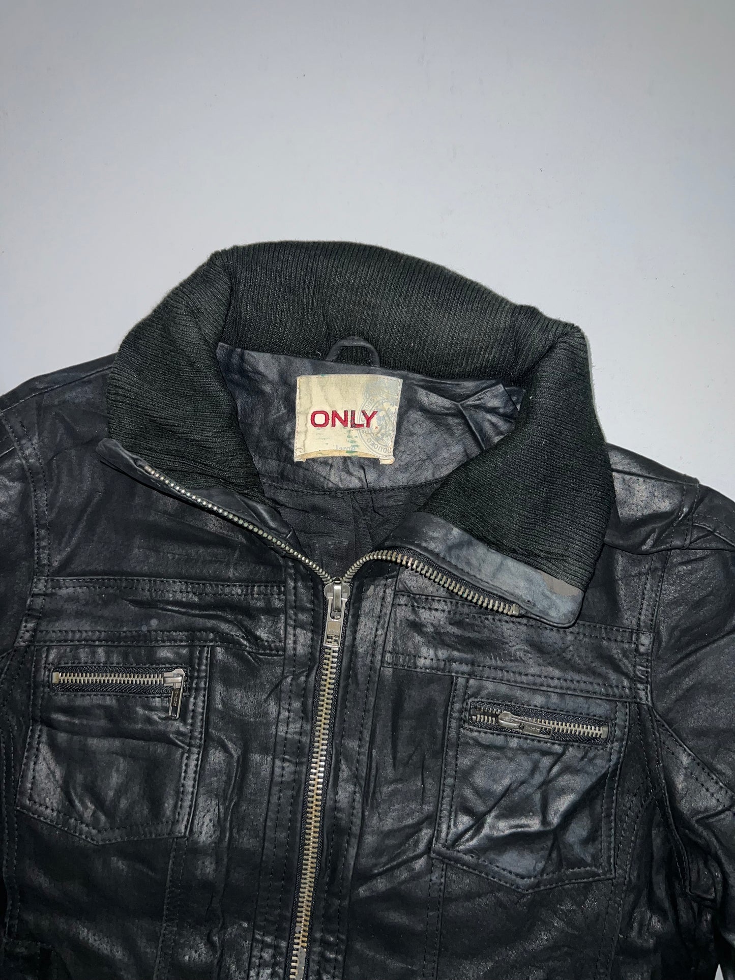 !        Only Original Leather Jacket (XS)