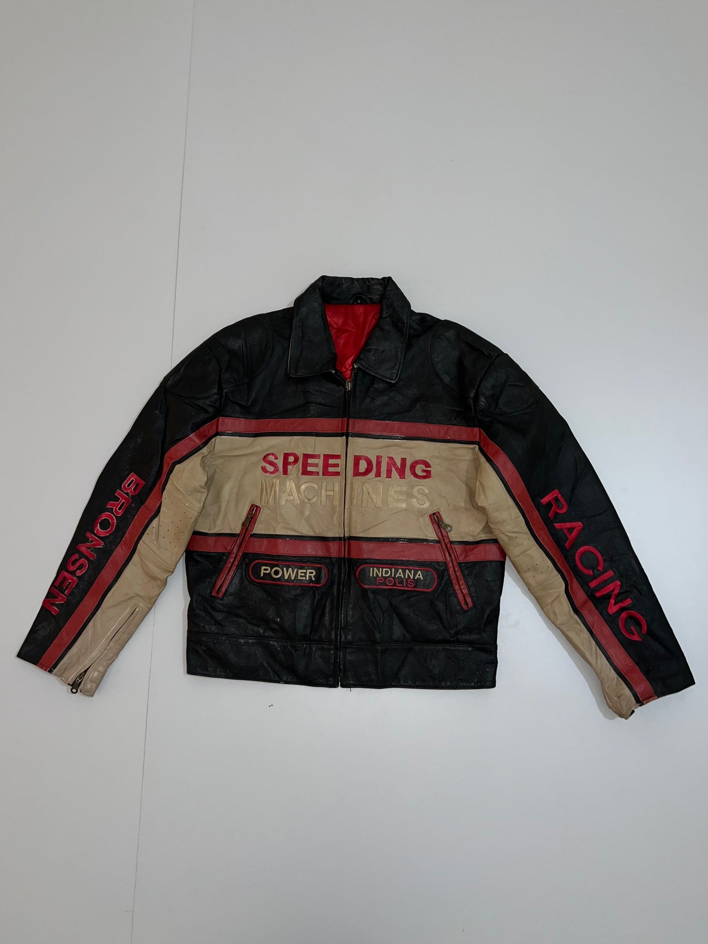 ZSuper Premium Original Leather Racing Jacket (SUPER RARE) (L)