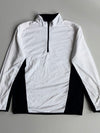 Under Armour ColdGear Quarter-Zip Pullover – White/Black | (M)