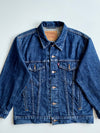 Levi's 70506-0216 Classic Type III Denim Trucker Jacket – Dark Wash (S)