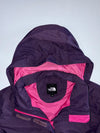 The North Face Detachable Hood Rain Jacket Purple/Pink (M)