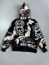 Baby Milo (BAPE) | Japan Map All-Over Print Full-Zip Hoodie (M)