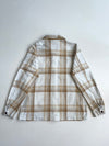 Fjällräven Plaid Flannel Overshirt – Cream/Beige (S)