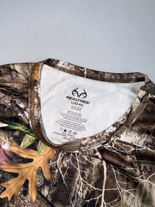 Realtree Edge Camo Full Sleeve T-Shirt (L)