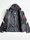 Spyder Black & Red Hooded Ski Jacket (S)