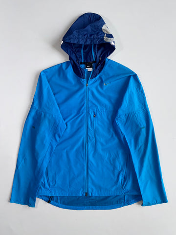 Nike Running Blue Hooded Windbreaker (2Xl)