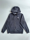 New Balance Essential Black Zip Hoodie – Embroidered Logo | (M)