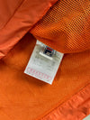 Fila Orange & Black Colorblock Windbreaker (XL)