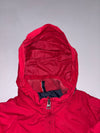 Tommy Hilfiger Bomber Jacket – Red Padded with Hidden Hood (XL)