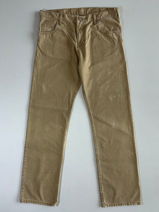 Carhartt Faded Tan Straight Jeans (W:36|L:44)