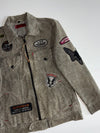 Vintage Levi’s | Grey Patchwork Trucker Jacket RARE (M)