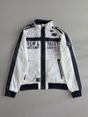 Camp David “Blue Crew & Yacht Sails” Graphic Jacket – White/Navy (XL)