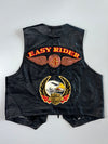 Apollo Premium Original Leather Biker Vest (M)