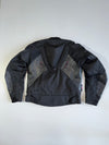 ZAlpinestars Black Armored Racing Jacket  Padded Textile Riding Gear (M)