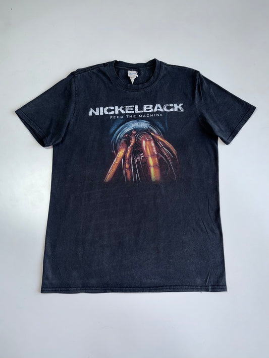Vintage Premium Iron Heart Print T-shirt (M)