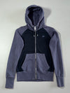 Nike Sportswear Navy Colorblock Full Zip Hoodie (S)