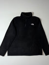 The North Face Quarter-Zip Fleece Pullover – Black Women’s (L)
