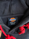 Dickies USA Navy Blue Spell-Out Logo Hoodie (M)