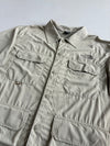 The North Face Beige Utility Cargo Short Sleeve Shirt(Xl)