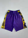 Nike Dri-Fit Purple Snake Print Shorts Elastic (W:28|L:20)