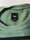 Vans Classic Logo Sage Green Crewneck Sweatshirt (M)