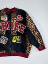 MX Leopard Varsity Jacket – “Baking Stanford” Back Print (2XL)