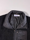 Vintage Reebok Classic Sherpa Fleece Jacket – Black (S)