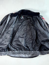 Dainese Gore-Tex Black & Maroon Motorcycle Jacket – Reflective Stripes, Made in Italy (2XL)