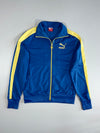 Puma T7 Archive Logo Track Jacket – Royal Blue/Yellow (S)
