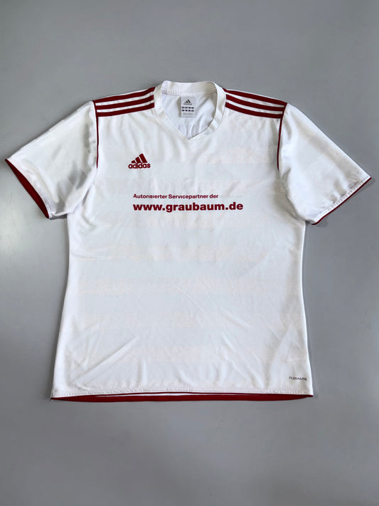 Adidas Climalite Adlershofer BC 08 White Football Club Jersey #16 (L)