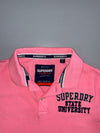 Superdry State University Polo (Pink) (L)