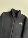 The North Face Black Fleece Zip Jacket – Sleeve Patch | (S)
