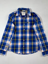 Vintage Abercrombie And Fitch Blue Yellow Plaid Shirt (S)