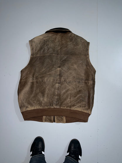 ZCamel Original Utility Half real Leather Jacket (XL)