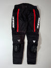 Dainese Black & Red Motorcycle Racing Pants with Knee Sliders (W:32)(L:37)