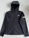The North Face Black Soft Shell Fleece-Lined Hooded Jacket (S/M)