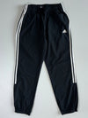 Adidas Black & White 3-Stripe Joggers Elastic Elastic (W:32|L:41)