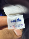 Ellesse Colorblock Windbreaker Jacket – Royal Blue/Green Abstract Print (L)