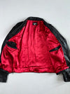 Mission Belted Red-Lined Biker Jacket (M)