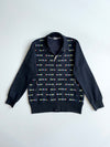 New Balance All-Over Logo Print Track Jacket – Black(S)