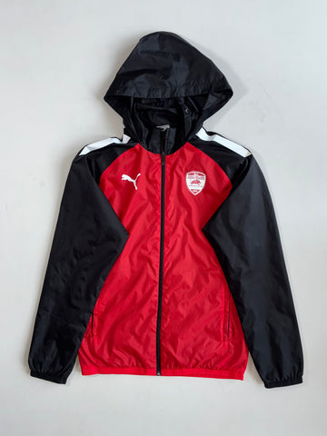 Puma x S.C. Coquelles 1959 Hooded Football Windbreaker Jacket (S/M)