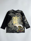 Hanafugetsu | “The Japanese Tradition” Raijin Wave Long Sleeve T-shirt (2XL)