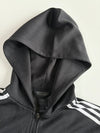 Adidas Originals Black Trefoil Zip Hoodie (XL)