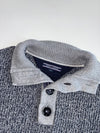 Tommy Hilfiger Waffle Knit Button Collar Sweater(Xl)