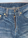 Big Group Jeans | Japanese Tiger Embroidered Straight Jeans | Dark Indigo (W:28|L:43)