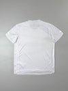 Adidas AeroReady Running T-Shirt — White 3-Stripe (L)