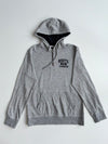 Roots Canada 1973 Grey Heather Quarter-Zip Pullover Hoodie (M)