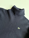 Lacoste Croc Logo Wool Turtleneck Sweater women’s – Navy (S)