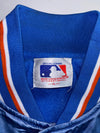 New York Mets Satin Bomber Jacket Blue MLB Official Licensee (XL)